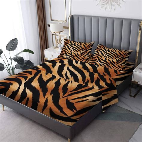 Tiger Print Sheets