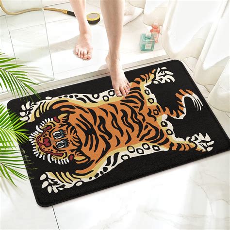 Tiger Rug Bath Mat