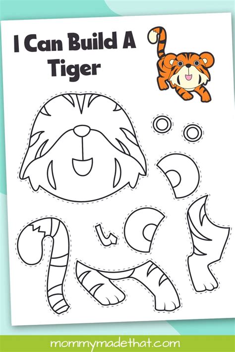 Tiger Template Printable