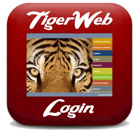 tiger web log in