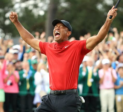 tiger woods masters wins dates