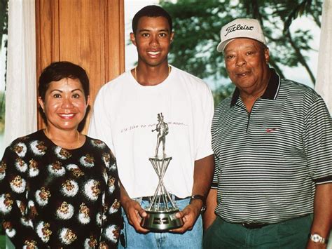 tiger woods mother and father interview