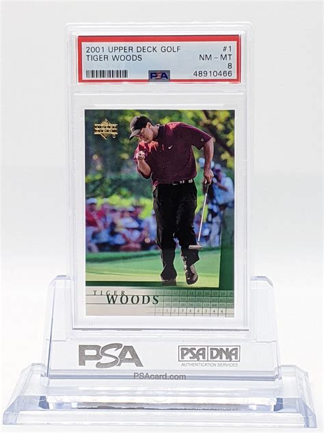 tiger woods sports card values