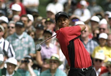 tiger woods wins first masters
