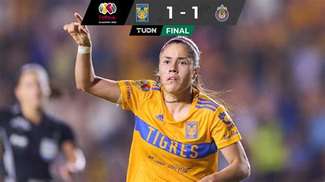 tigres vs chivas femenil en vivo tudn