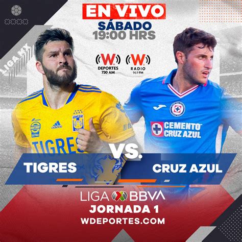 tigres vs cruz azul en