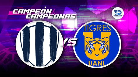 tigres vs monterrey en vivo roja