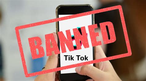 tik tok being banned
