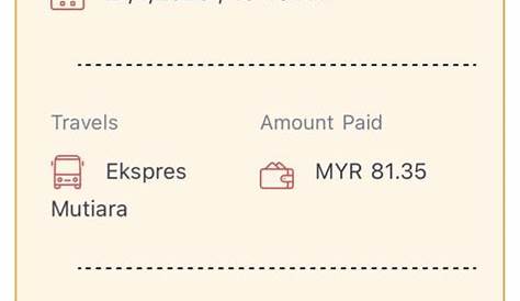 2 Tiket bas dari Shah Alam Ke Kota Bharu, Tickets & Vouchers, Local