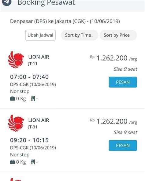 tiket pesawat ke pekanbaru