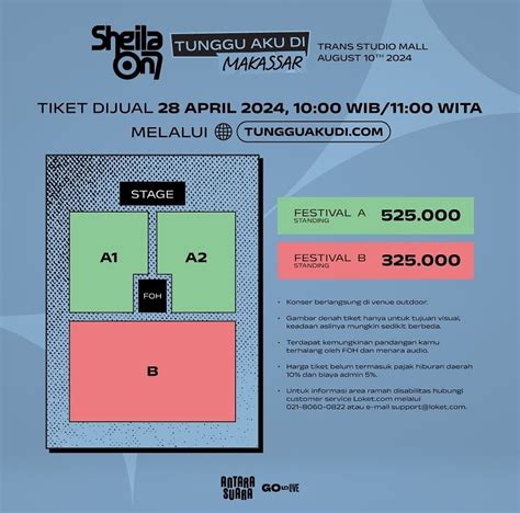 tiket sheila on 7 makassar