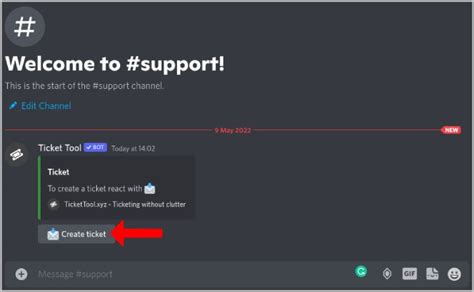 tiket tool discord