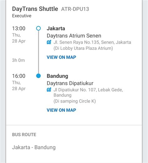 tiket travel jakarta bandung