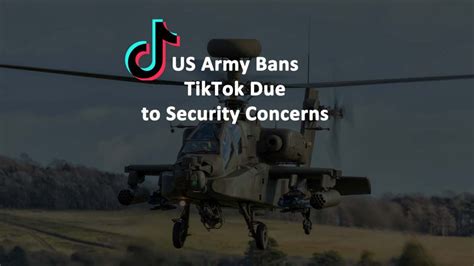 tiktok banned in military
