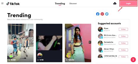 tiktok official website for pc