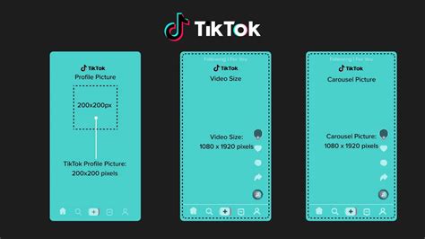 tiktok profile photo size 2024