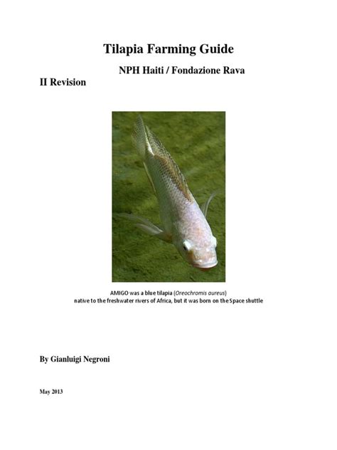 Tilapia Farming Guide Pdf