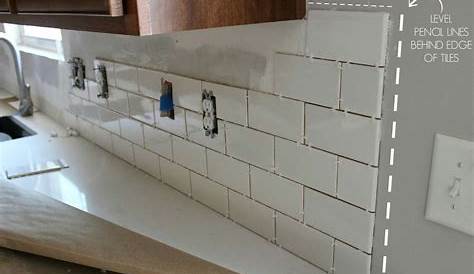 How to tile over existing backsplash and cover old countertop gap