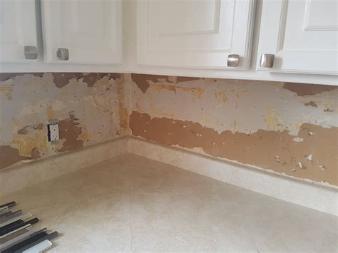 Review Of Tile Backsplash Over Drywall Mud References