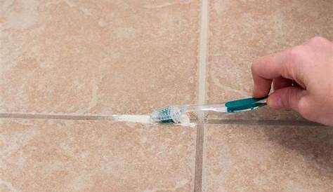 Tutorial How to Paint Old Tile Grout Naturally Creative Mama