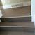 tile floor wood stairs