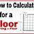 tile flooring square footage calculator