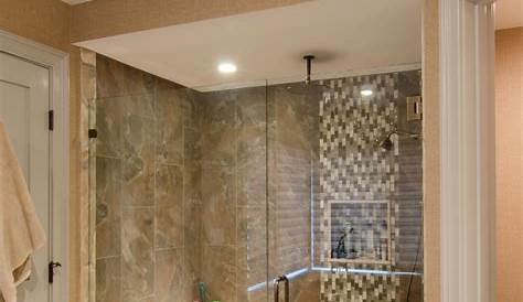 Image result for gray bathrooms large tile Bathroom shower tile