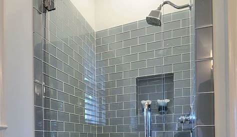 WalkIn Shower With Gray Tiles HGTV