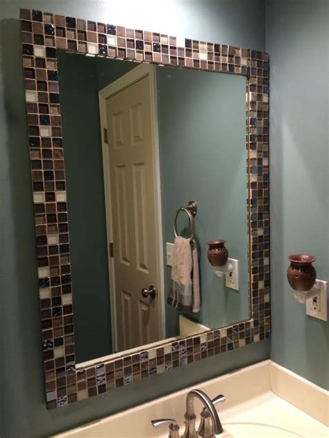 Tile Border Around Mirror