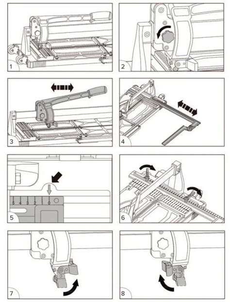 Tile Cutter Operation