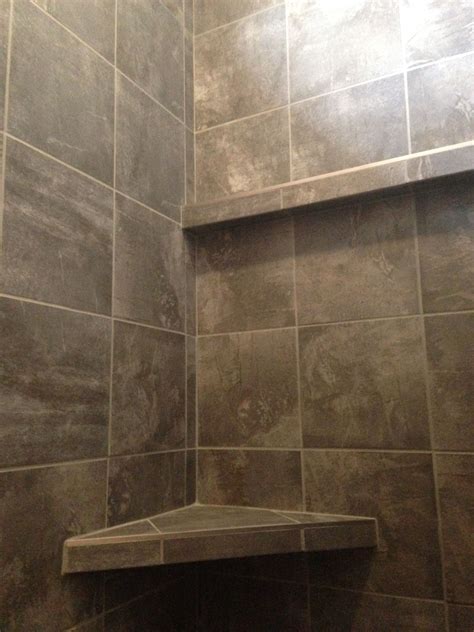 Tiled Shelf On Shower