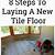 tiling floors diy