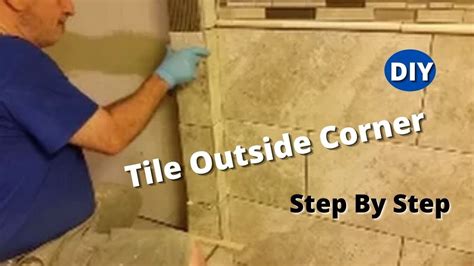 Tiling A Shower Wall Outside Corner