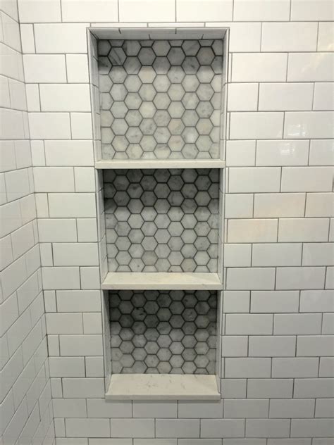Tiling Around Shower Niche