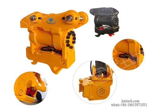 Tilting Quick Coupler For Excavator