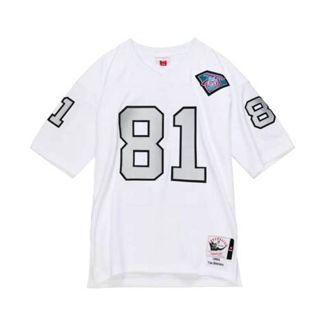 tim brown mitchell and ness jersey