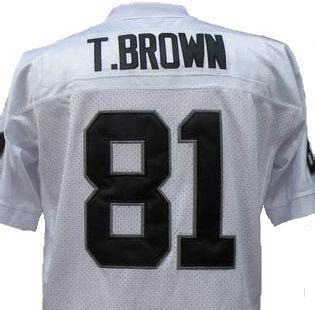 tim brown throwback jersey