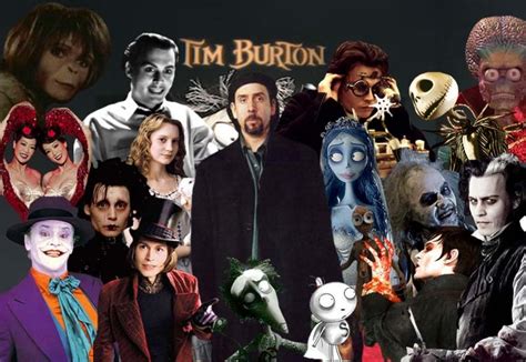 tim burton actors in movies