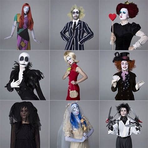 tim burton themed costumes