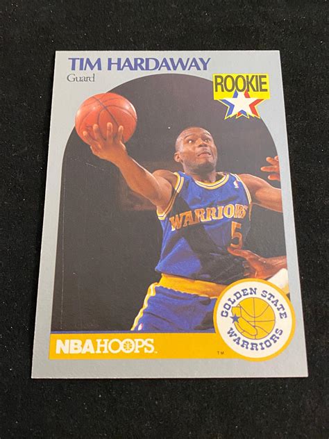 tim hardaway rookie card worth