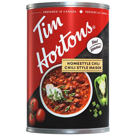 tim hortons canned chili