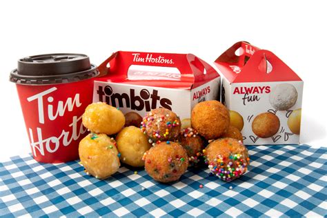 tim hortons menu timbits