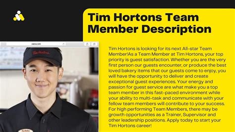 tim hortons team member salary
