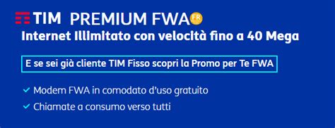 Tim Linea Fissa Seconda Casa