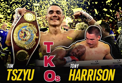 tim tszyu vs tony harrison results