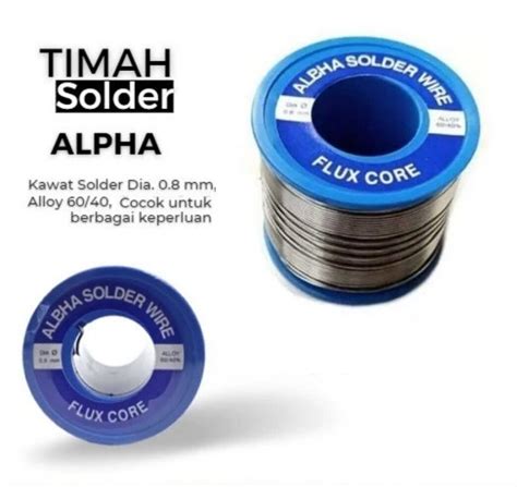 timah solder alpha