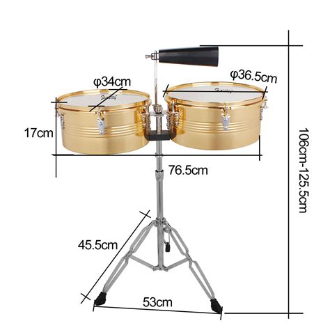 Timbales Drum Set