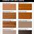 timber stains colour chart