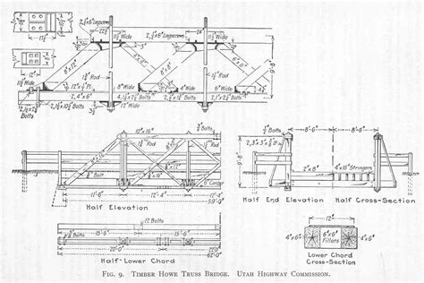 Timber Bridge Detail Drawing