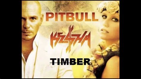 timber by pitbull and kesha on youtube